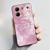 For ZTE Blade A54 Case Protective Soft Silicone Flower TPU Covers for ZTE BladeA54 4G Bumper For Blade A34 A 54 Phone Cases Bag