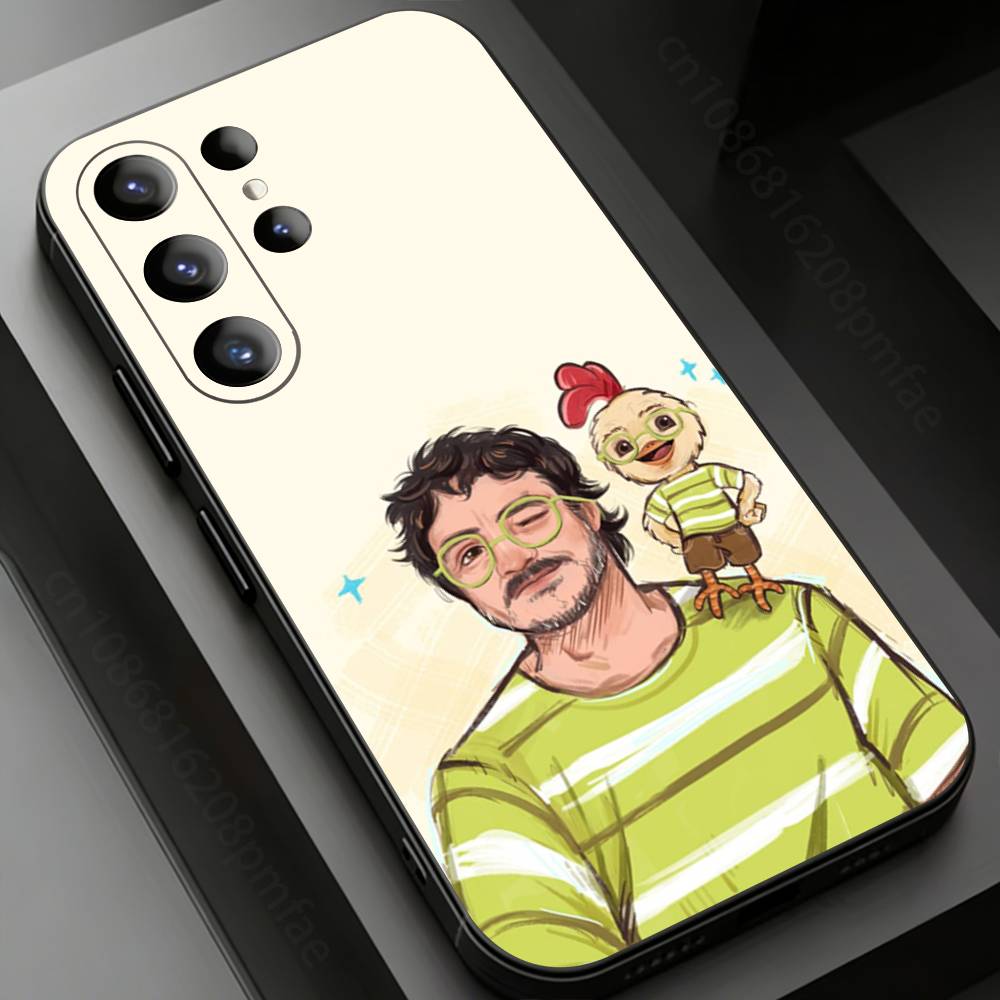 P-Pedro Pascal Phone Case For Samsung Galaxy S26,25,24,23,22,21,20Plus Ultra