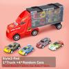 Toy Truck Carrier  4 Mini Cars Play Set Transport Car Toys Lorry Truck Kids Toy