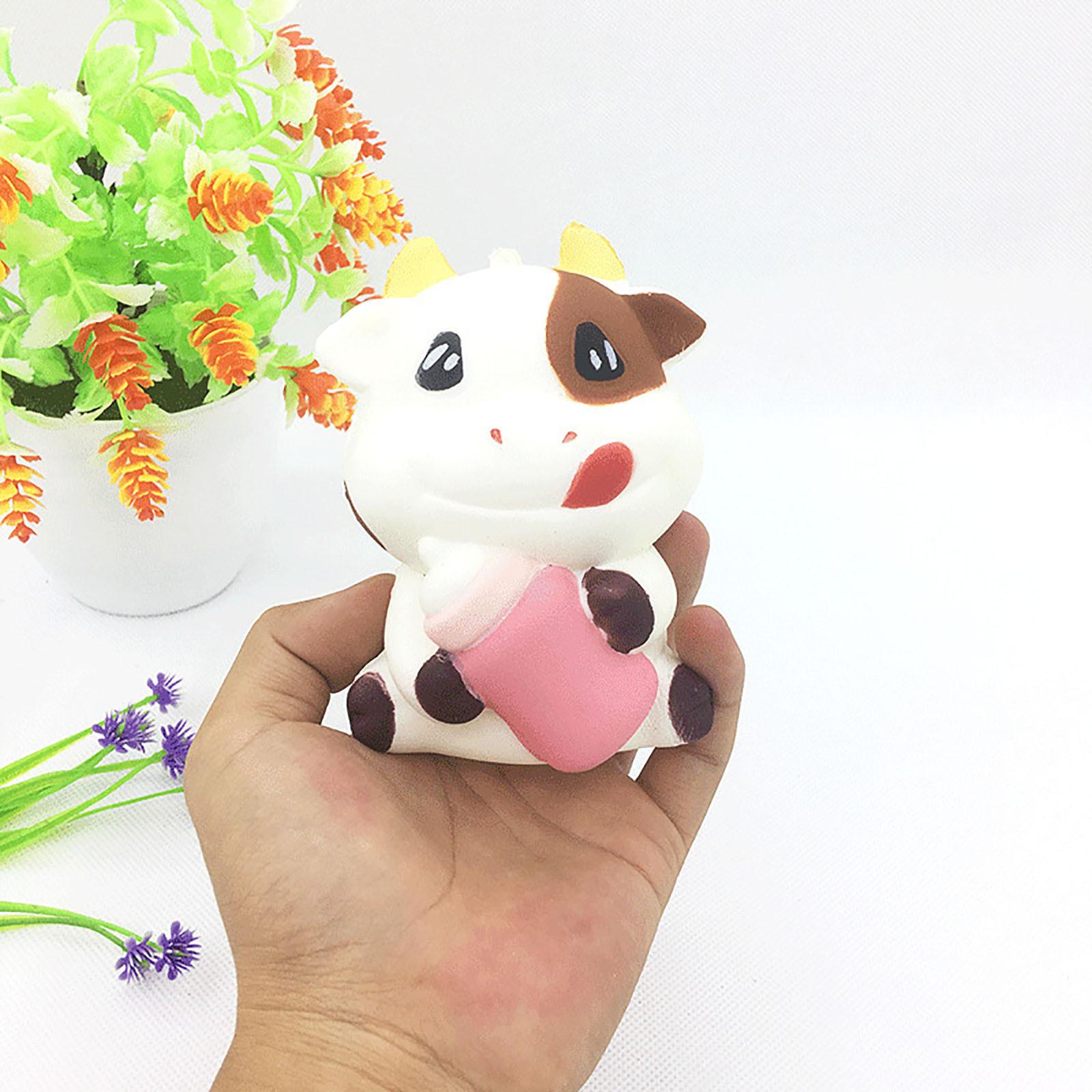 (H0826)Очаровательный мультяшный шарм коровы — фото 7