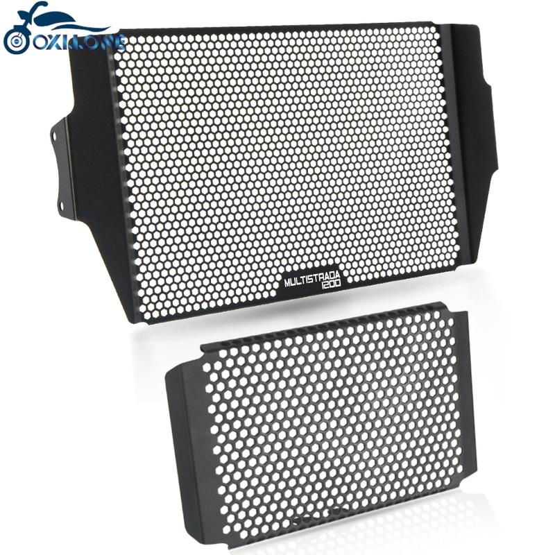 Radiator Grille Guard Cover Protector For Ducati Multistrada 1200 /ABS / S / S Touring / S Sport / S Pikes Peak / S GT 2010-2014