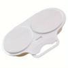 1pc Reusable Microwave Egg Poacher - Round Shape Plastic Egg Steamer for Perfectly Cooked Eggs - Kitchen Supplies and Tools