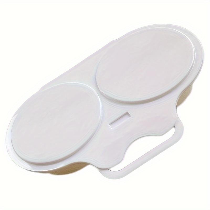1pc Reusable Microwave Egg Poacher - Round Shape Plastic Egg Steamer for Perfectly Cooked Eggs - Kitchen Supplies and Tools