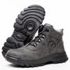 New Rotating Button Work Boots Men Puncture-Proof Men Safety Boots Protective Shoes Indestructible Security Steel Toe Shoes