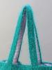 Cohen Feather Mesh Knit Tote Bag 76816000009 4500 ORANGE (45) FREE