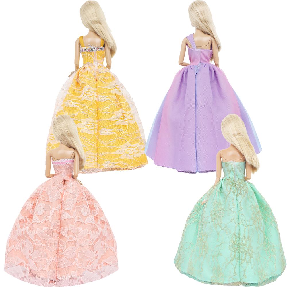 Fashion Doll Dress for 30cm Doll Wedding Party Wear Clothes Gown 11.5'' Girl Doll Accessories Kid Toy Gift