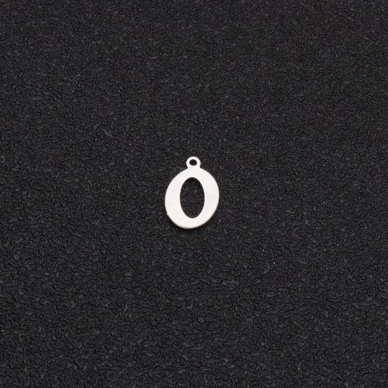 Custom Stainless Steel A-Z Letter Charms - Fade-Resistant DIY Pendants