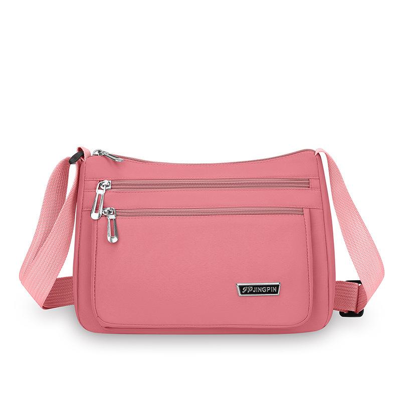 

arge capacity simple and fashionable shoulder bag multi-compartment casual and versatile middle-aged women s bag trendy going out commuter bag