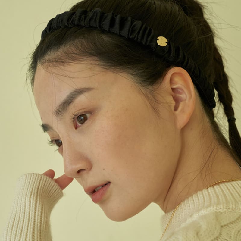 geegee wrinkle hair band (3color)