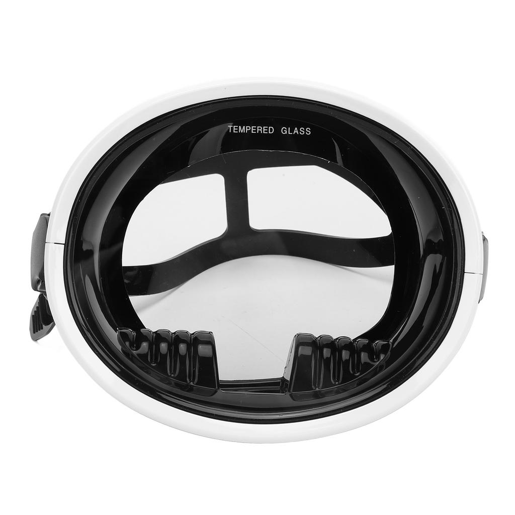 Universal Diving Goggles Tempered Glass Lens Waterproof HD 180 Degree Panoramic Field Of View Snorkeling Silicone