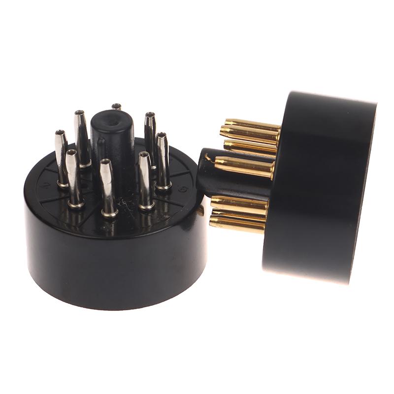 1 Peça Soquete de Tubo de Baquelite de 8 Pinos S8Aes Base de Tubo de Baquelite Para Amplificador de Válvula El34C El34