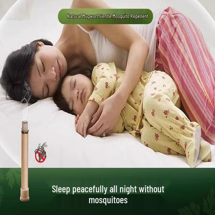 Mugwort Mosquito Repellent Incense Sticks - Indoor Use