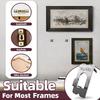 8/20 Pcs Heavy Duty Claw Picture Hangers 40 Lbs Weight Limit Drywall Hooks for Office Home Wall Art Display