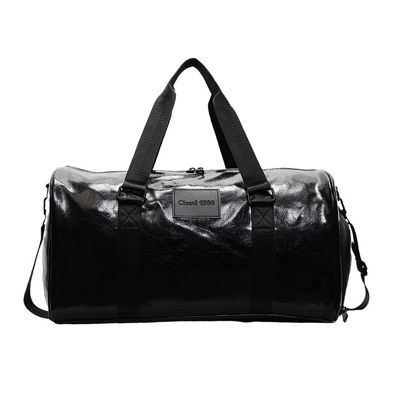 

Мужские и женские водонепроницаемые багажные сумки для выхода в свет Большой вместимости Деловые сумки для поездок на работу Дорожные сумки для разделения сухого и мокрого Дорожные сумки чёрный