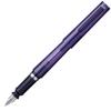 Sailor TUZU ADJUST Fountain Pen, Self-Packaged, Clear Violet Fine Nib, 12-0541-250