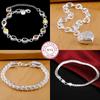 Fashion Charm Bracelet for Man Woman Twisted Rope Chain Fine Jewelry Wedding Party Christmas Gift
