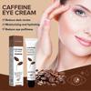 Crème contour des yeux anti-âge à la caféine, Crème sous les yeux à la caféine et à l'acide hyaluronique pour les cernes et les poches, Crème contour des yeux hydratante pour les cernes