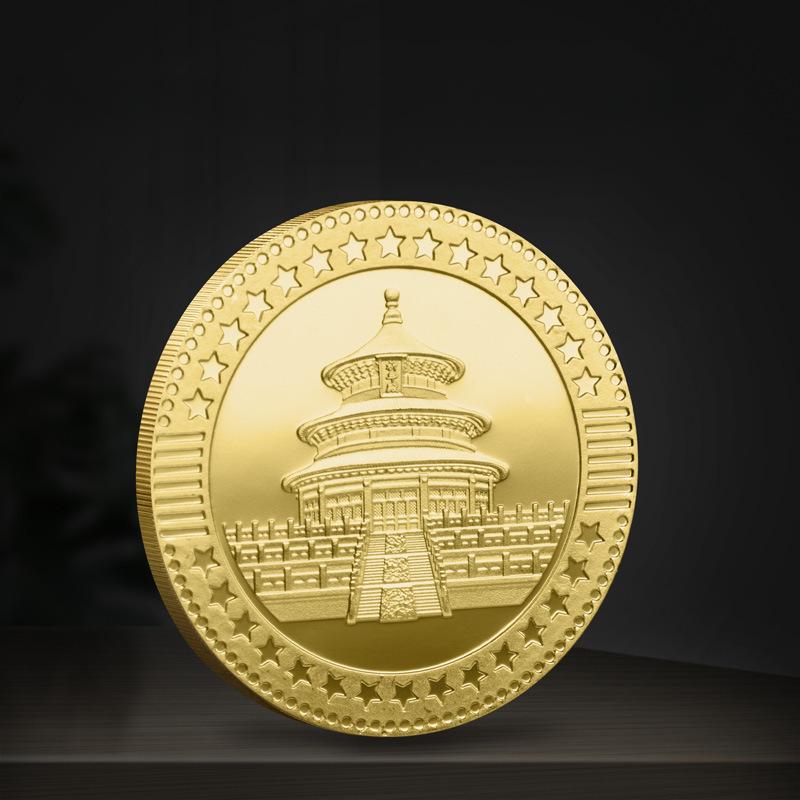 Mao Zedong minnesmedalj för minnesmynt, fyra stora figurers avatarmärkessamling, souvenirgåvor