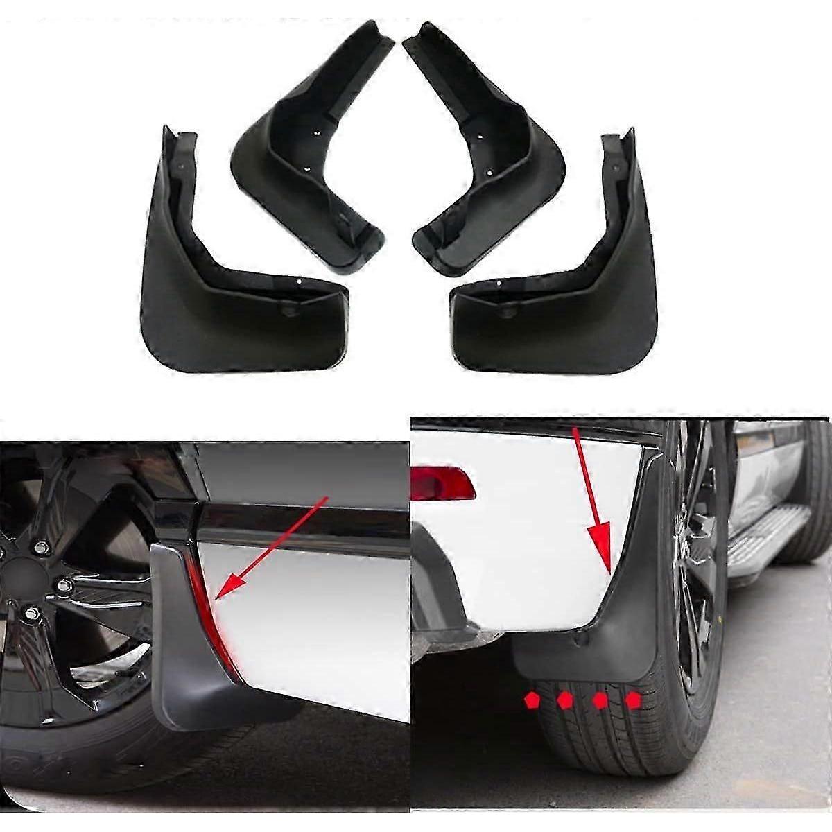 4Pcs Mud Guards Auto Mud Flaps
