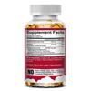 Kenofor Cranberry + Vitamin C Capsules 25000mg Equivalent, 50:1 Concentrate from Fresh Cranberries, with Vitamin C 125mg & Vitamin E, 120 Caps