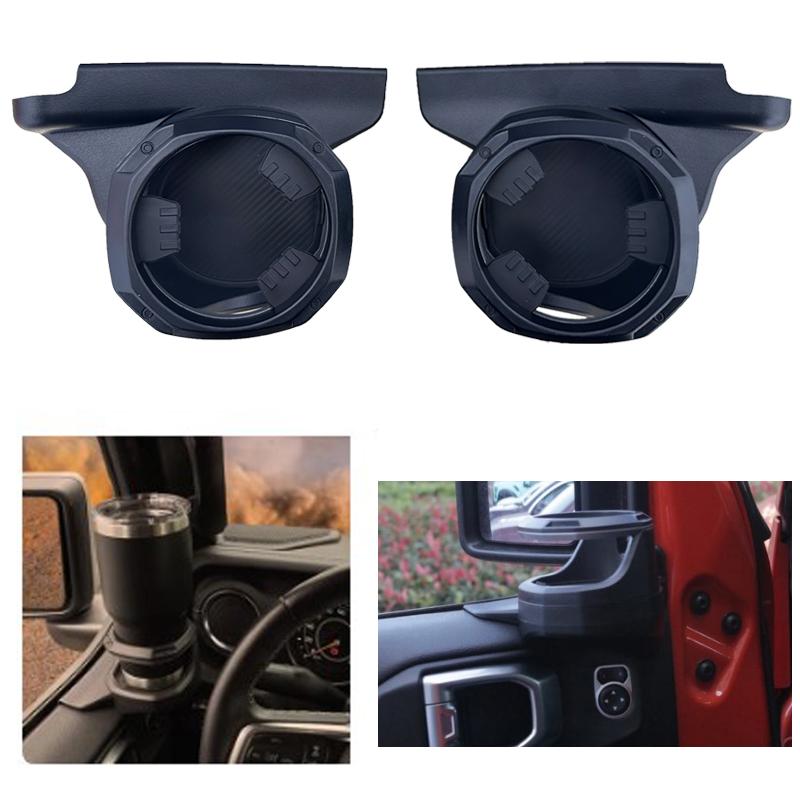 

Multi-Function Car Window ABS Cup Holder For 2018-2023 Jeep Wrangler JL 4 Door JT Gladiator Modified Accessories Car Door Window