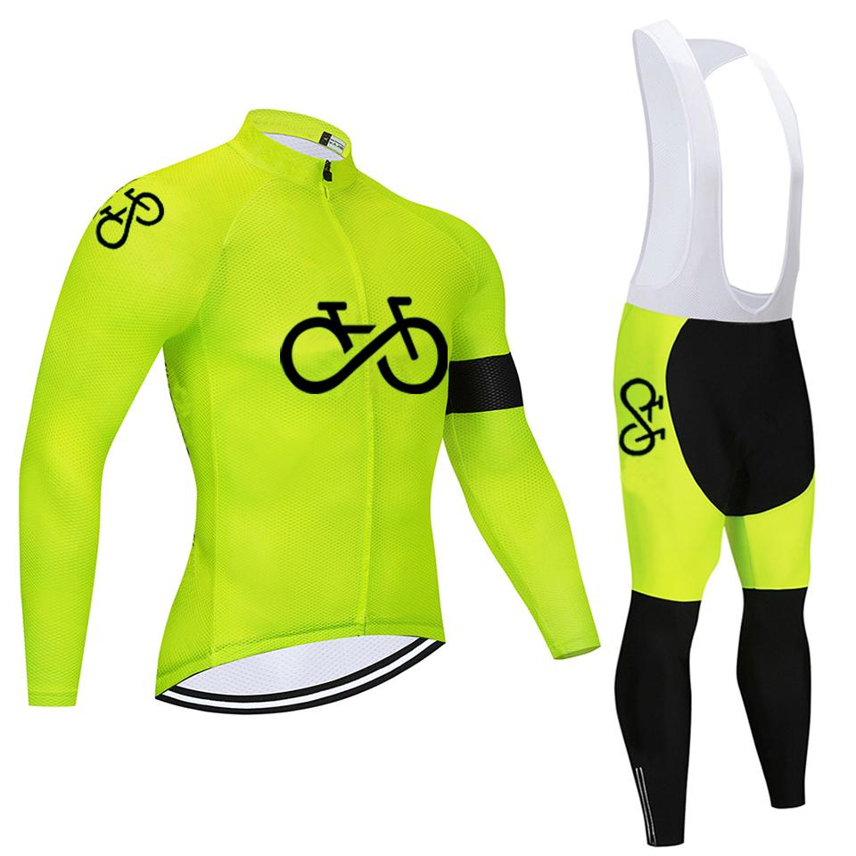2026 Long Sleeve Bike Jerseys Pants For Men Latest Autumn Cycling Sets Pro Team Racing Sportswear Bicycle Suits Uniform