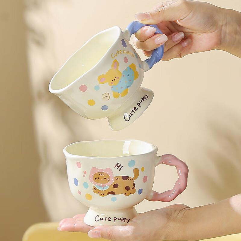 Hand-Pinched Ceramic Coffee Mug Gift Set