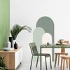 PVC Boho Arch Wall Stickers Solid Color Geometric Art Decorative Wallpaper Self-adhesive Vinyl Decal Living Room Home Decor
