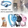 Pet GPS Tracker Leather Pet Adjustable Collars for Apple Airtag Location Tracker Dog Cat Anti-lost Reflective Protection Case