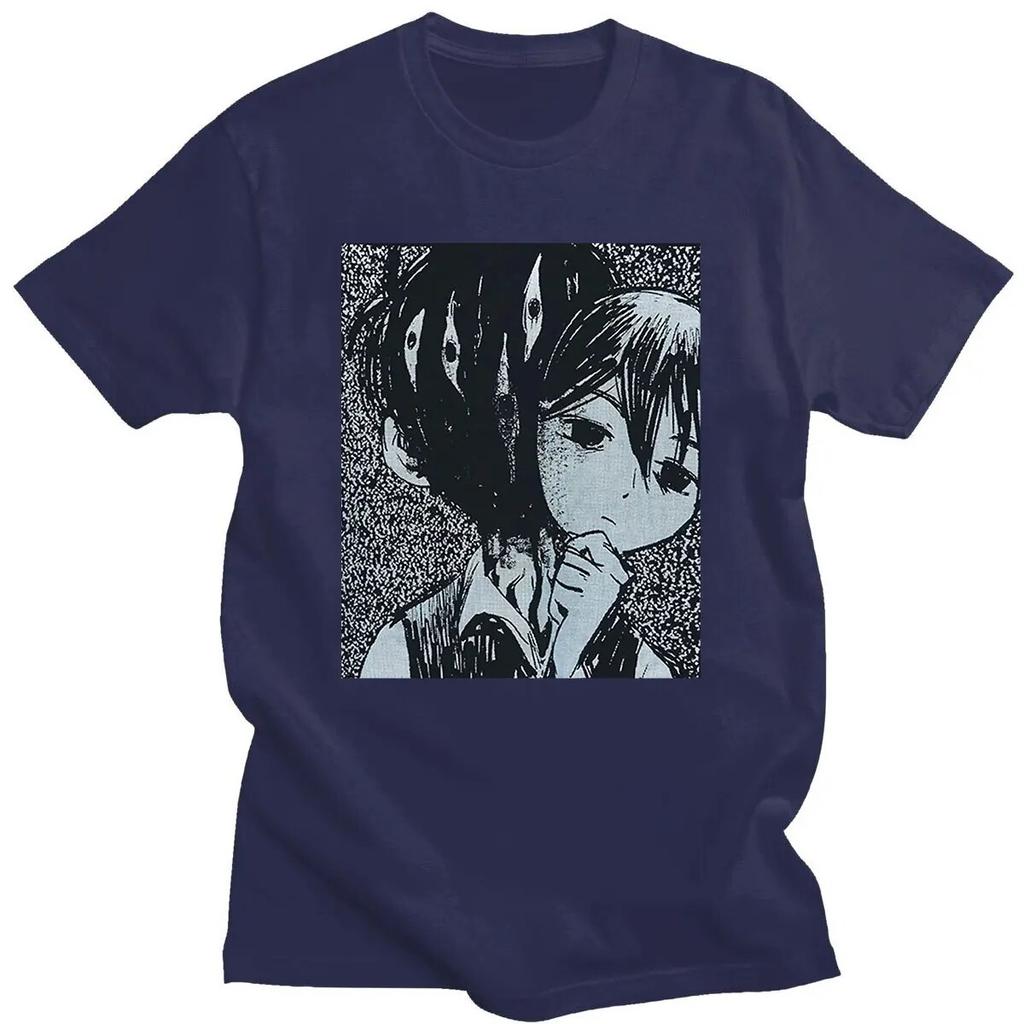 Anime Figure Tee Popular Omori T-Shirt Printed T-shirt Hip-pop Casual High Quality Classic Streetwears for Men and Women Short Sleeves