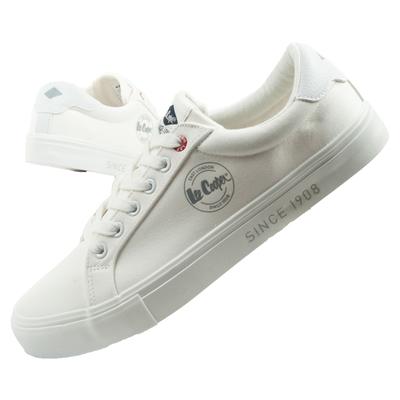 Lee Cooper Lc Flex Canvas White Men [LCW-26-02-4082M] Size 44