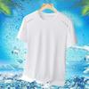Herr Trendig Sommar Mesh Tryckt Halvärmad T-shirt