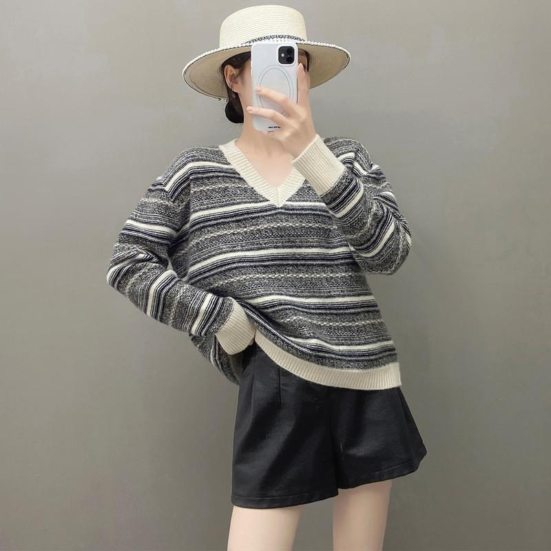 Qinghe 100% Pure Cashmere Women's Sweater - Ultra Soft Luxury Winter Pullover