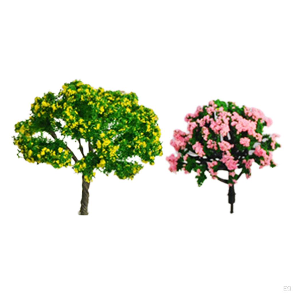 Model Trees Ornament Decoration Micro Landscape Table Architectural Props DIY Miniature Diorama