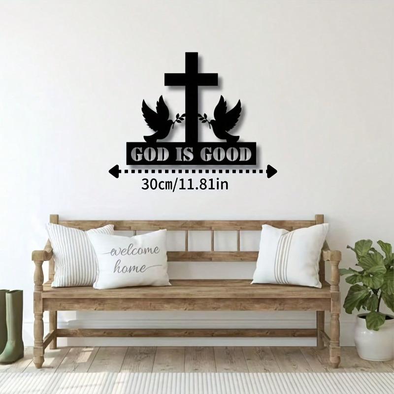 Metal Wall Art Christian Home Decor Inspirational Gift