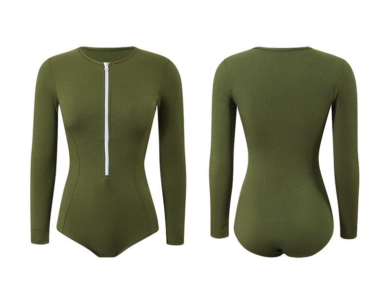 Sporty Youthful Triangle One-Piece Slimming Swimsuit – Sexy, Conservative, Flattering for Racing and Hot Springs