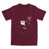 Men Women's Fantasy Pizza Wizzard Shirt Merch Funny  Pizzas Lover Pure Cotton T-shirt Clothing Graphic Print Tees Summer