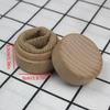 1Pcs Small Round Wooden Storage Box Handmade Jewelry Organizer Soap Crafts Case Vintage Decorative Craft Jewelry Box