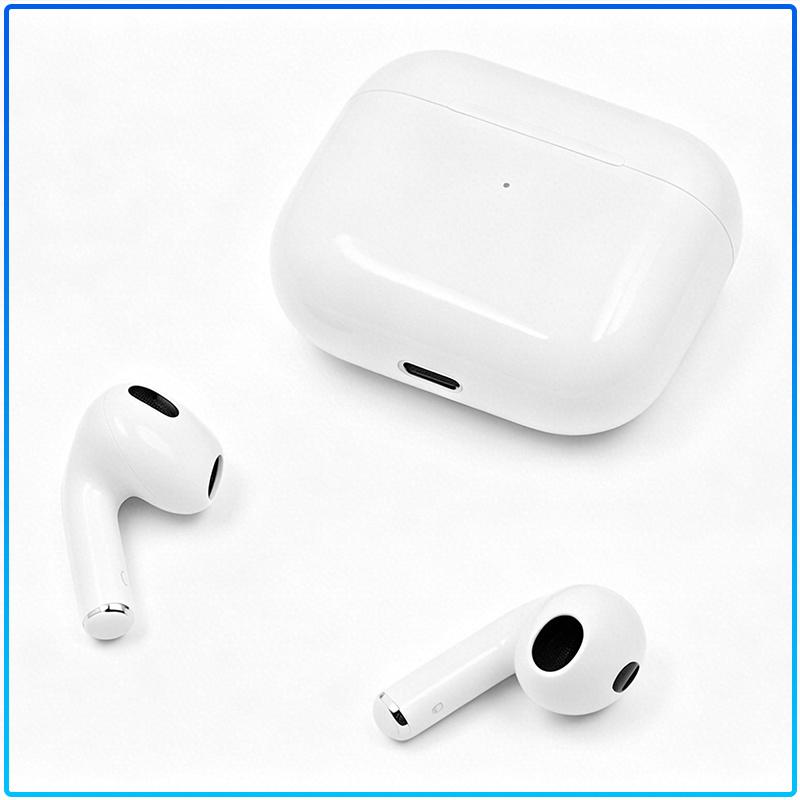 Apple AirPods 3 True Wireless sluchátka s čipem H1, automatické párování, dotykové ovládání, prostorový zvuk, bezdrátová sluchátka pro chytré telefony iOS a Android