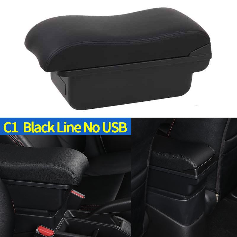 Armrest For Opel Corsa E For Corsa E 2014 2015 2016 2017 2018 2019 Interior center armrest storage box car accessories