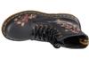 Dr. Martens 1460 Decayed Roses, Womens black Bovver boots
