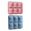 Hochlandkuh Silikon-Eiswürfelform Lebensmittelgeeignet 3D-Form für Whiskey-Cocktails Leicht zu lösend Mini-Kuh Schokoladen-Süßigkeitenformen zum Backen von Gummibärchen Fudge