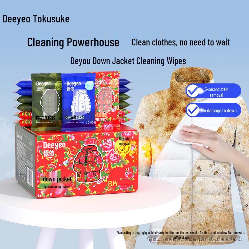 DeYou Down Jacket Cleaning Wipes