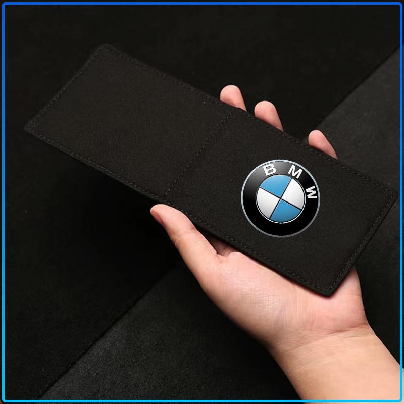 PU Leather Credit Card Case Car Driving Documents Protective Case For BMW M Performance 1 3 5 7 Series M3 M4 M5 M6 X1 X3 X5 X6 X7 E30 E34 E36 E39 E4