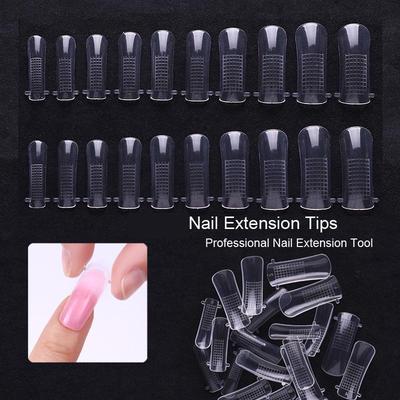 Quick Building Mold Tips Nail Extension Gel False Nail Dual Forms Finger Extension Tool