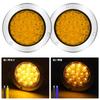 Biqing Round Trailer Tail 16 LED Truck Rear Brake Turn Signal Indicator Waterproof Stop Light High Electronic Light 24V Car Tractor Truck Tail Lamp