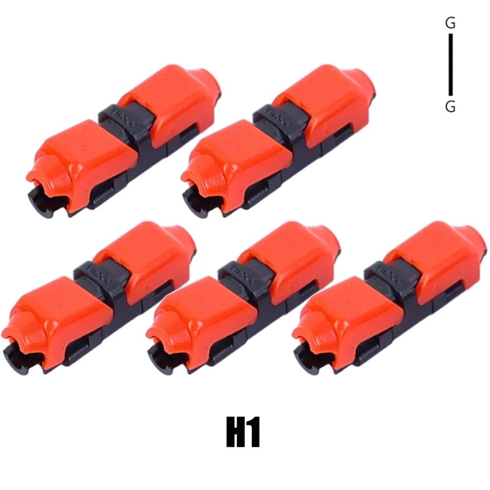 

8-22AWG 2 in 1 Wire Connector Quick Connect Disconnect Connectors LED Transparent Car Connector Auto Terminals for Car Wires