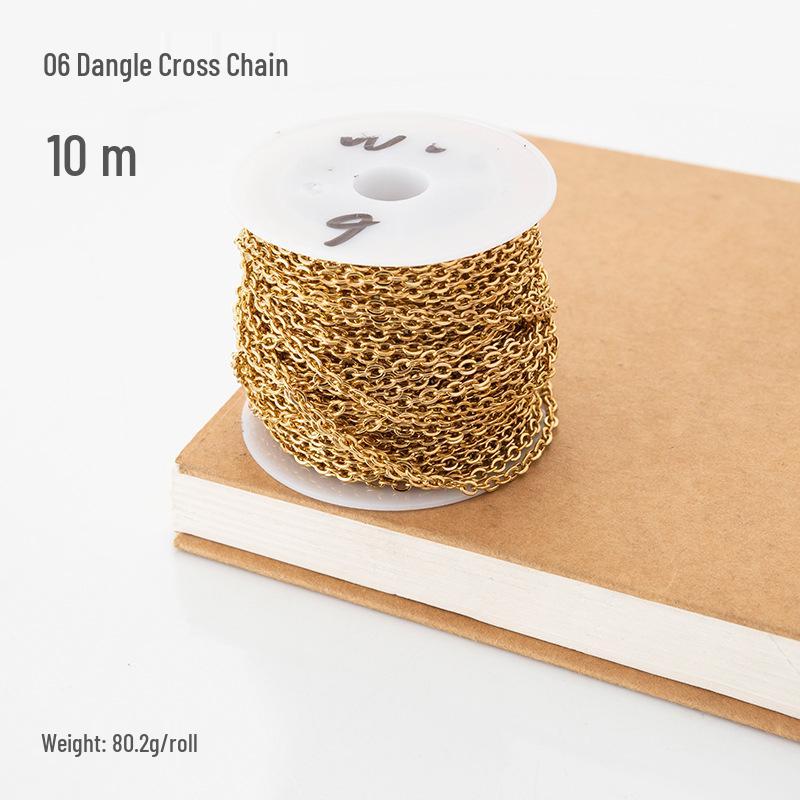 

Ожерелье-цепочка из нержавеющей стали 304, браслет, DIY материал, аксессуары