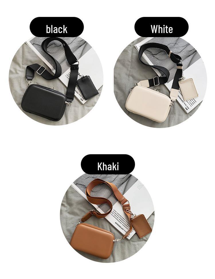 Men's Japanese Style Two-in-One Crossbody and Waist Bag - Functional and Trendy Square Design
