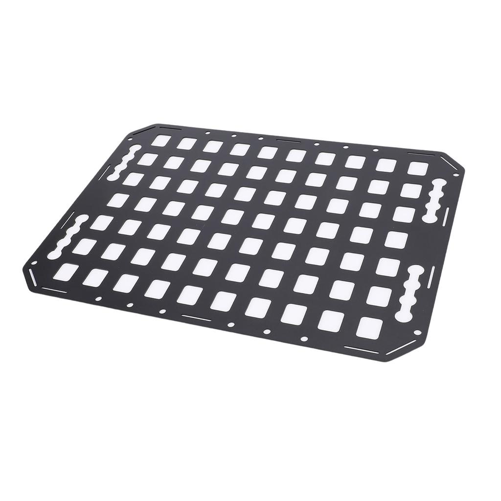 Truck Bed Molle Panel 533x390x2mm Multifunctional High Hardness Aluminum L Rail Mount Cargo Tool Storage Molle Panel